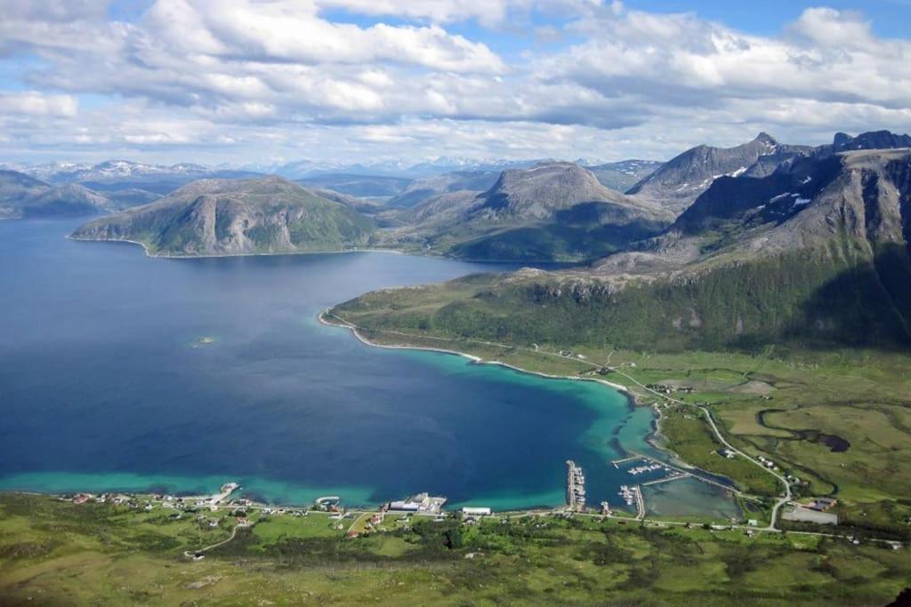 Fantastic View, Quiet And Relaxing By The Sea Villa Kvaloya Eksteriør bilde